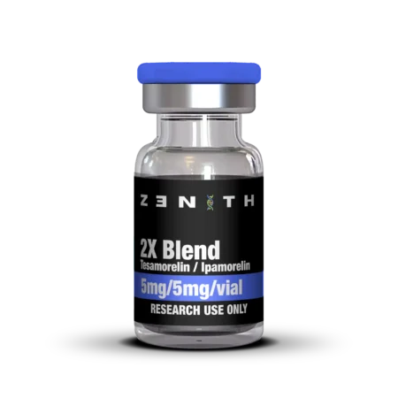 2X Blend Tesamorelin (5mg) / Ipamorelin (5mg)